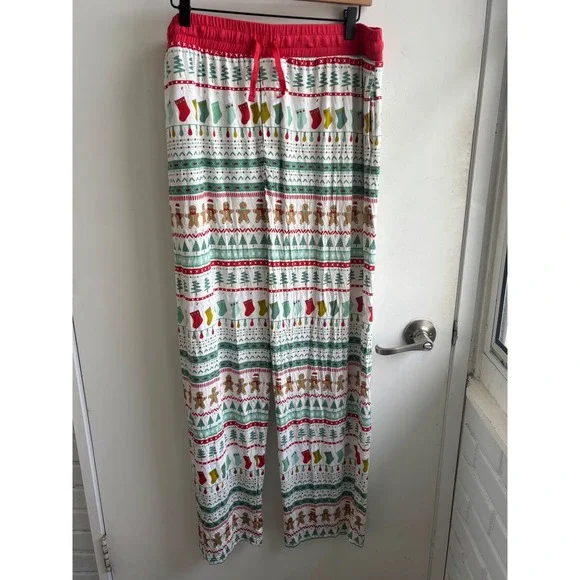 Little‎ Sleepies Mens Festive Fair Isle Pajama Set XXL Christmas family photos - Picture 4 of 11